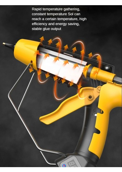 150W-DIJITAL-KIRMIZI Ab 300W-800W Sıcak Tutkal Tabancası Ayarlanabilir Sıcaklık 11 mm Sıcak Tutkal Çubukları Ev Dıy El Yapımı Araçlar (Yurt Dışından) indirimleri