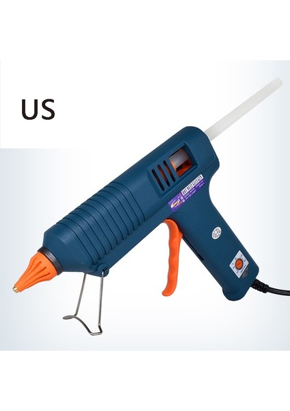 02 Sıcak Tutkal Tabancası Seti 150 W Sıcaklık Ayarı 11MM Endüstriyel Sınıf Dıy Saf Bakır Meme Çubuk Tutkal Çözünen Tutkal Tabancası (Yurt Dışından)