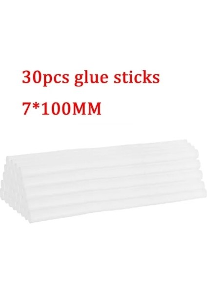 Sadece 30 Adet Çubuk Abd 20W Sıcak Tutkal Tabancası Endüstriyel Mini Tabancalar Termo Elektrikli Mini Isı Sıcaklığı Termo Elektrikli Tamir Aracı Tutkal Çubukları ile (Yurt Dışından)