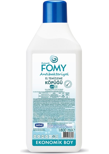 Antibakteriyel Köpük Sabun 1800 ml