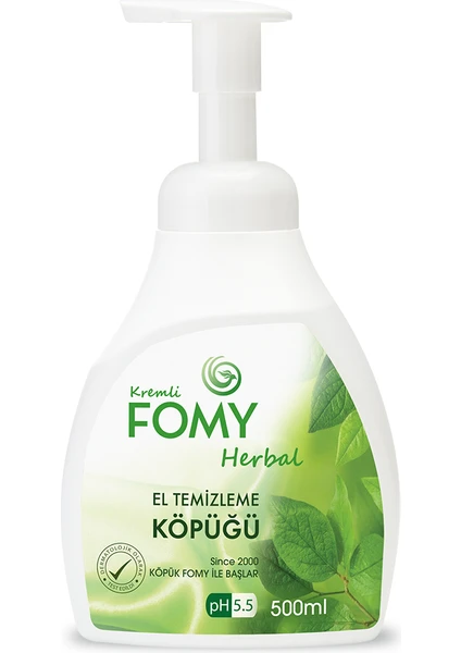 Herbal Köpük Sabun El Yüz Vücut 500 ml