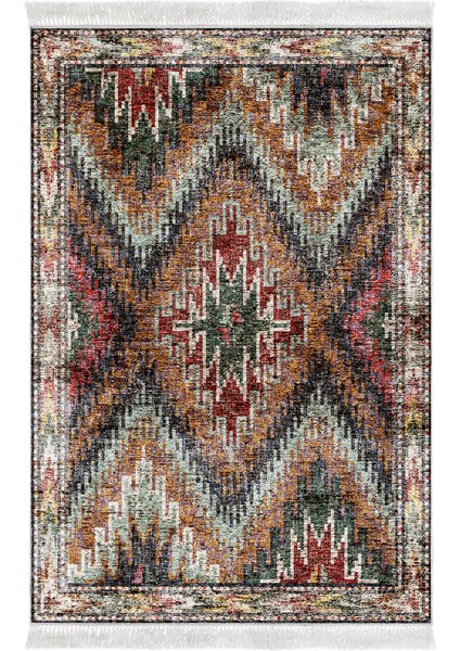 Dijital Mutfak Halısı Yıldız Deri Kaymaz Taban Saçaklı Iskandinav Olwen Renkli fiyatları