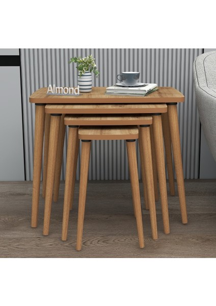 4 Lü Mdf Zigon Sehpa Takımı, Sehpa Takımı, zigon sehpa