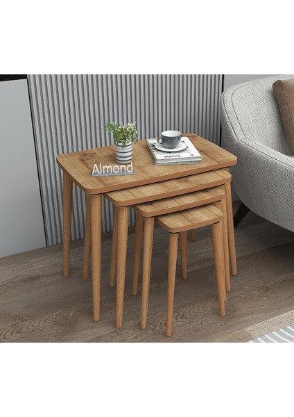 4 Lü Mdf Zigon Sehpa Takımı, Sehpa Takımı, zigon sehpa