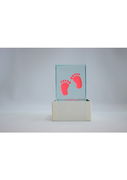 Cam Fotoğraf Çerçevesi Baby Pink