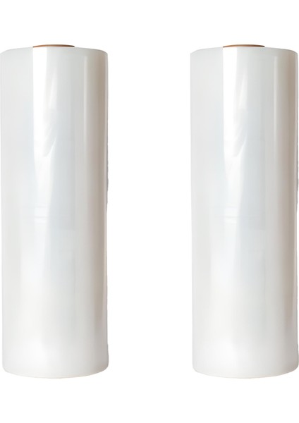 Palet Streç Film 17 Micron 25 cm x 300 M Şeffaf 2 Adet fiyatları