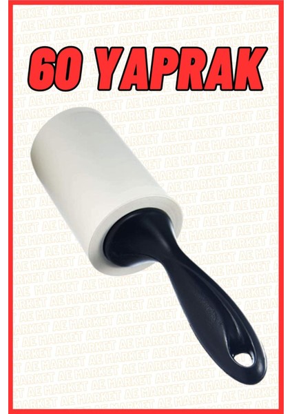 4 Adet 60 Yaprak Tüy Toplama Bant Rulosu Kedi ve Köpek Tüyü Toplayıcı Rulo Elbise Temizleme