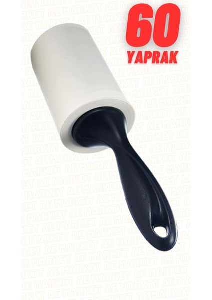 4 Adet 60 Yaprak Tüy Toplama Bant Rulosu Kedi ve Köpek Tüyü Toplayıcı Rulo Elbise Temizleme
