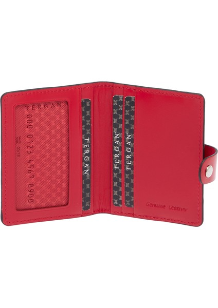 Kırmızı Hakiki Deri Unisex Kredi Kartlık - S1KK00001653-H4B fiyatları