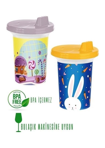 Henge 2 Li Bebek Alıştırma Bardağı 300 ml 718114