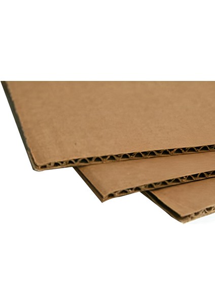 10 Adet 60*80 Oluklu Mukavva Karton 3mm Maket Kartonu - Ödev Kartonu - Tuval Kartonu