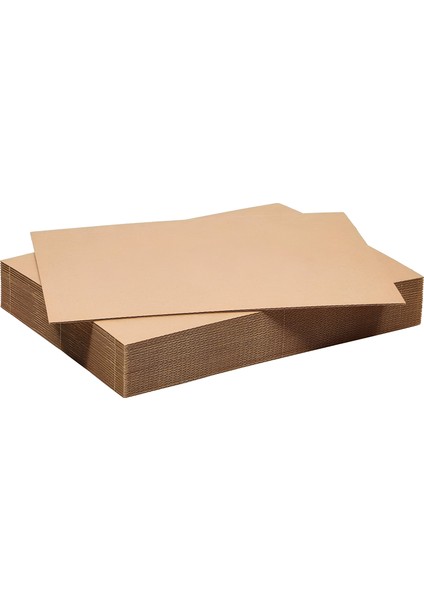 10 Adet 60*80 Oluklu Mukavva Karton 3mm Maket Kartonu - Ödev Kartonu - Tuval Kartonu