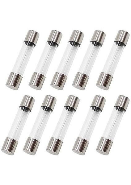 6X30MM 7A Cam Sigorta 250V 100 Adet