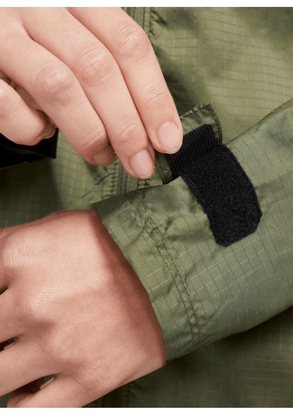 Kahve Kadın Kapüşon Yaka Mont CU3217-222 W Nk Essentıal Jacket