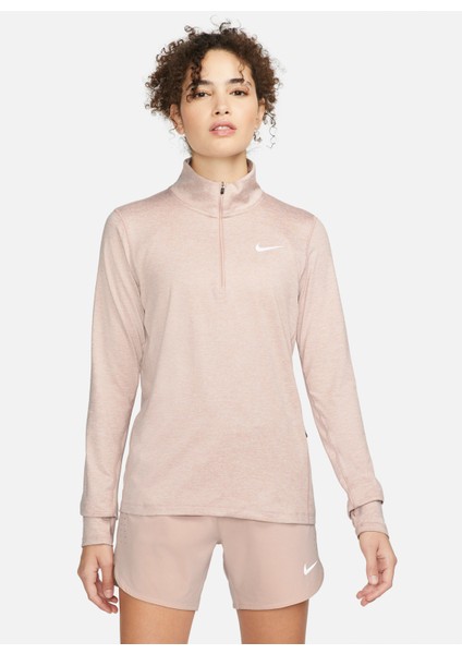 Kırmızı - Pembe Kadın Dik Yaka Sweatshirt CU3220-601 W Nk Df Element Top Hz fiyatları