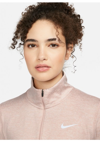 Kırmızı - Pembe Kadın Dik Yaka Sweatshirt CU3220-601 W Nk Df Element Top Hz fırsatları