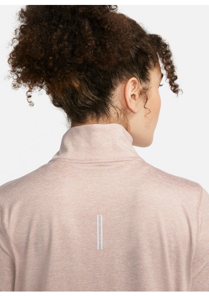 Kırmızı - Pembe Kadın Dik Yaka Sweatshirt CU3220-601 W Nk Df Element Top Hz indirimleri