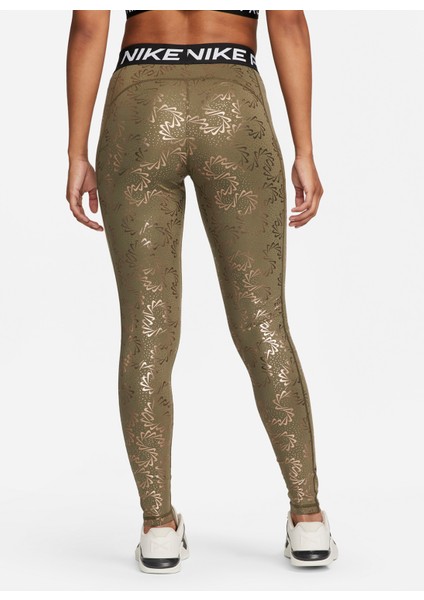 Kahve Kadın Tayt DQ6228-222 W Np Df Mr Tght Aop modelleri