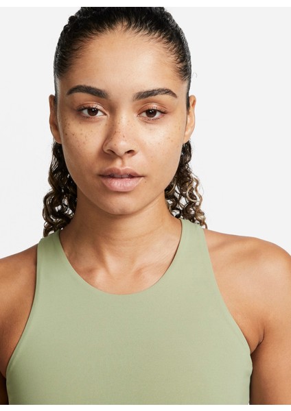 Yeşil Kadın Atlet DQ6032-386 W Ny Df Luxe Crop Tank fırsatları