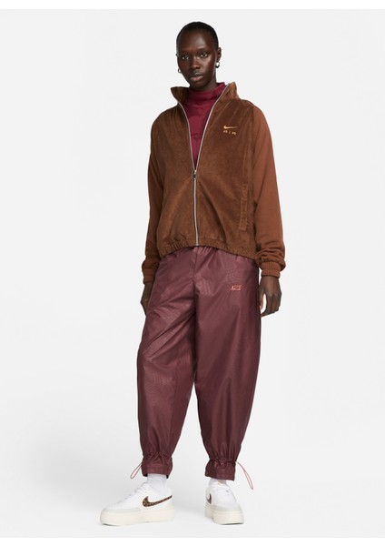 Normal Kahve Kadın Ceket DQ6928-259 W Aır Cord Flc Fz Jkt