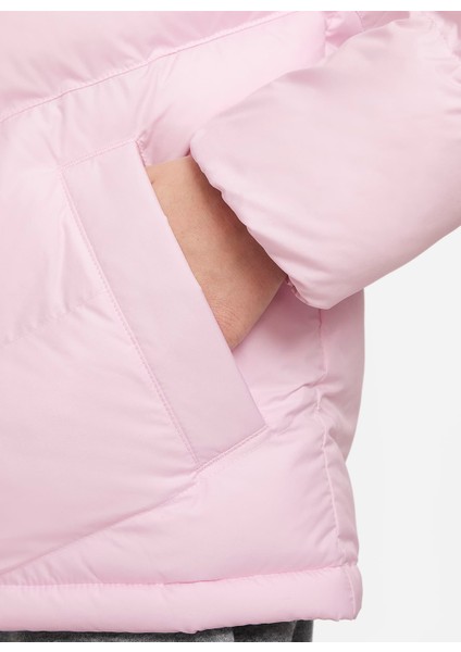 Çocuk Kırmızı - Pembe Kapüşonlu Mont DX1264-663 K Nsw Synfl Hd Jkt fırsatları