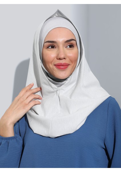 ST300-SİMLİ Abiye Hijab 05 Krem - Krem- fırsatları