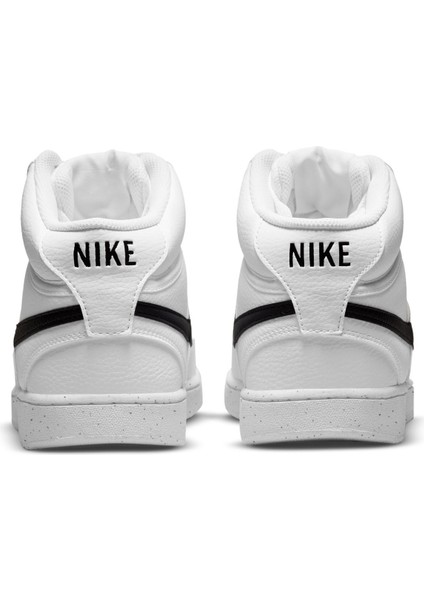 Beyaz Erkek Deri Lifestyle Ayakkabı DN3577-101 Court Vısıon Mıd Nn fırsatları