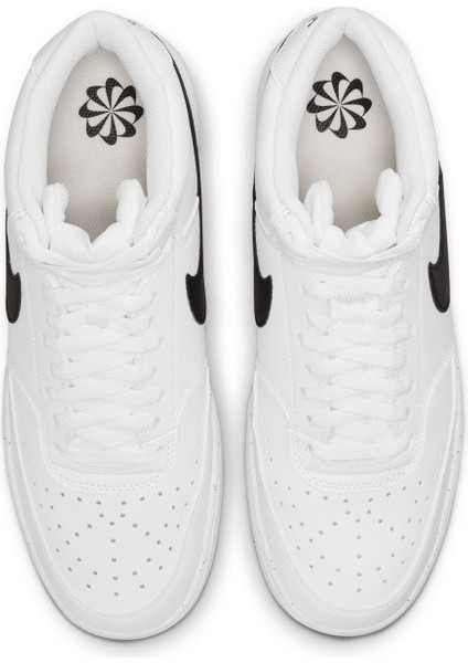 Beyaz Erkek Deri Lifestyle Ayakkabı DN3577-101 Court Vısıon Mıd Nn indirimleri