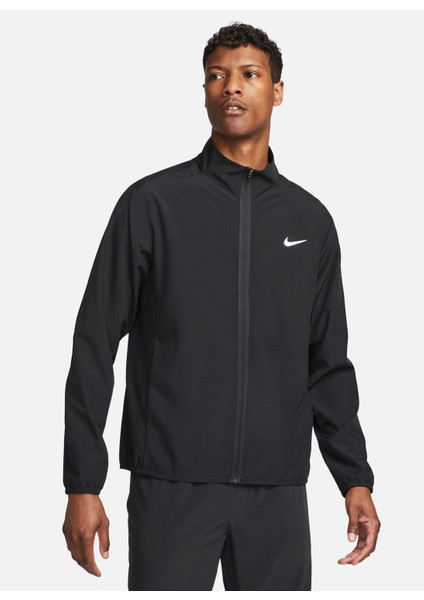Siyah - Gri - Gümüş Erkek Dik Yaka Regular Fit Ceket FB7499-010 M Nk Df Form Jkt