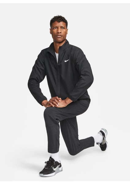 Siyah - Gri - Gümüş Erkek Dik Yaka Regular Fit Ceket FB7499-010 M Nk Df Form Jkt modelleri