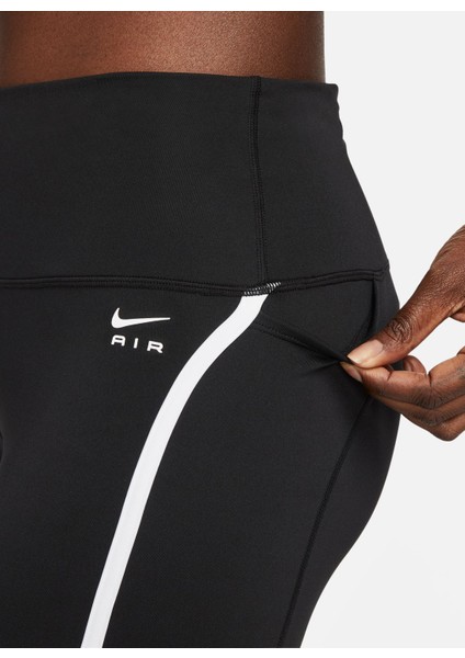 Siyah - Gri - Gümüş Kadın Dar Paça Slim Fit Tayt FB7612-010 W Nk Aır Fast Df Mr 7/8 fırsatları