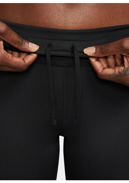 Siyah - Gri - Gümüş Kadın Dar Paça Slim Fit Tayt FB7612-010 W Nk Aır Fast Df Mr 7/8 indirimleri