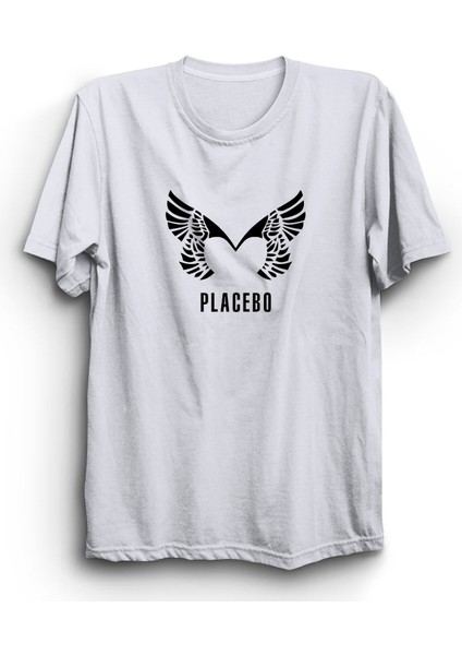 Placebo, Logo, Wings, Rock Metal Müzik Grup Tişörtü