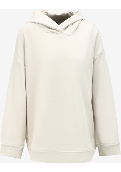 Kapüşon Yaka Taş Kadın Sweatshirt Rc-Geda