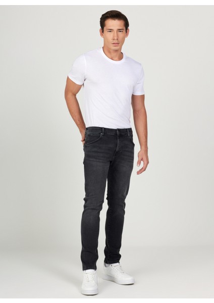 Düşük Bel Slim Fit Erkek Denim Pantolon W18S02958 Larston Jean Pantolon fiyatları