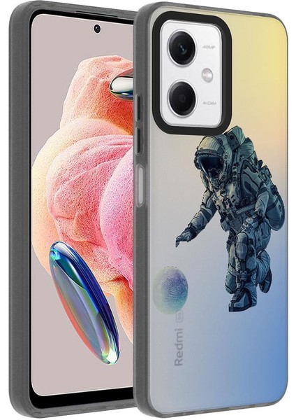 Xiaomi Redmi Note 12 4g Kılıf Desenli Dragon Sert Kapak