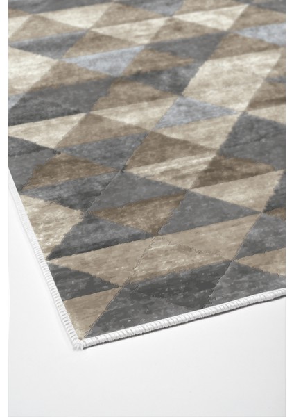 Dijital Mutfak Halısı Star Pamuk Kaymaz Taban Iskandinav Kitty Bej fırsatları