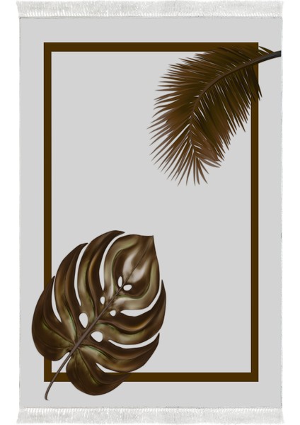 Dijital Salon Halısı Yıldız Deri Kaymaz Taban Saçaklı Modern Alys Krem fiyatları