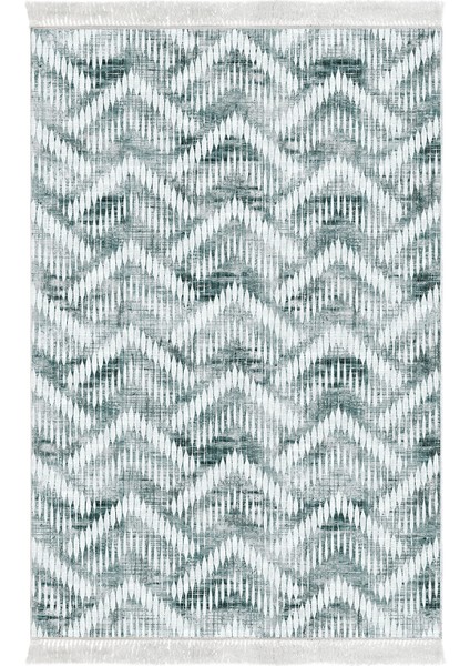 Dijital Mutfak Halısı Yıldız Deri Kaymaz Taban Saçaklı Iskandinav Renata Yeşil fiyatları