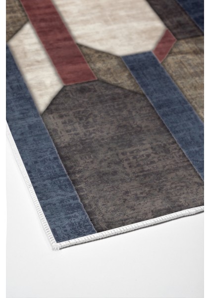 Dijital Mutfak Halısı Trend Keçe Kaymaz Taban Modern Tammy Renkli fırsatları