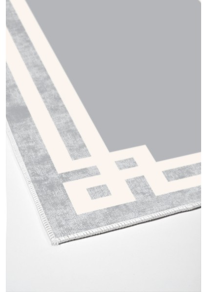 Dijital Mutfak Halısı Trend Keçe Kaymaz Taban Modern Landon Gri fırsatları