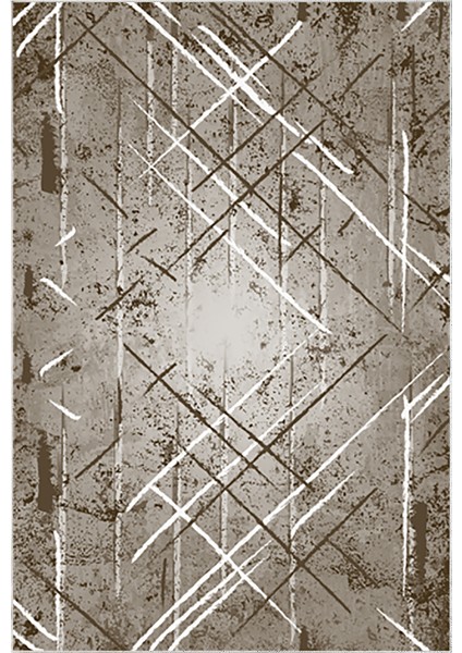 Dijital Mutfak Halısı Yıldız Deri Kaymaz Taban Modern Allissa Kahve fiyatları