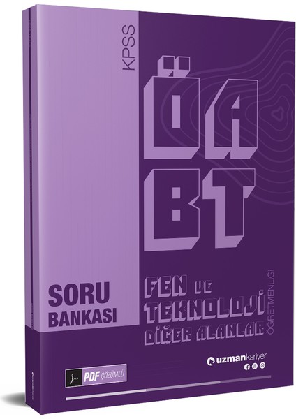 2024 ÖABT Fen ve Teknoloji Diğer Alanlar Öğretmenliği Soru Bankası