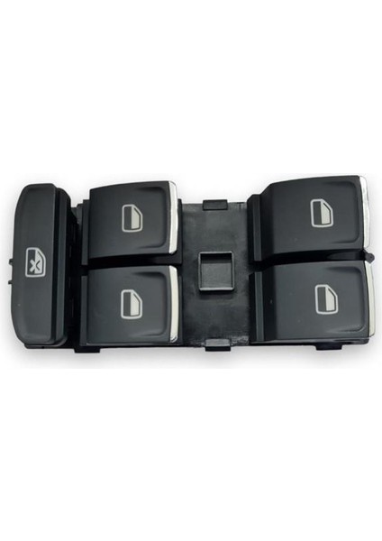Vw Passat B8 2015-2019 Sol Ön Kapı Dörtlü Cam Düğmesi Krom 5G0959857E