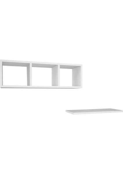 Duvar Rafı Kitaplık 90CM