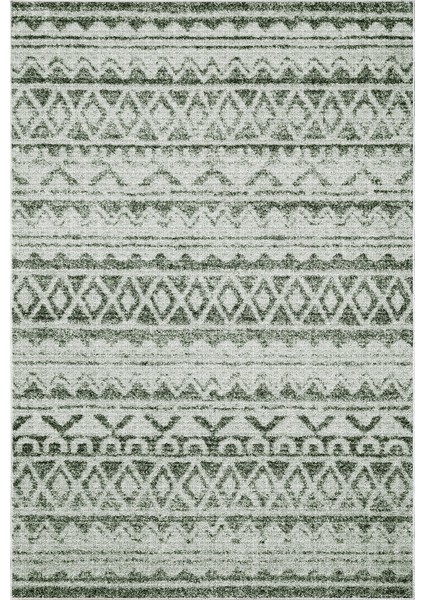 Dijital Mutfak Halısı Star Pamuk Kaymaz Taban Iskandinav Mali Yeşil fiyatları