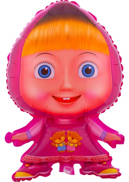 Masha Büyük Boy 42CMX64CM Folyo Balon (Helyum) No:26
