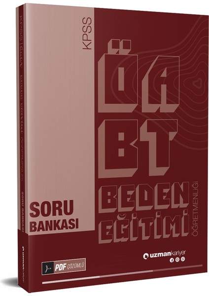 Uzman Kariyer Yayınları 2024 ÖABT Beden Eğitimi Öğretmenliği Soru Bankası