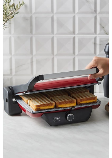 Gastro Classic Izgara ve Tost Makinesi Kırmızı modelleri
