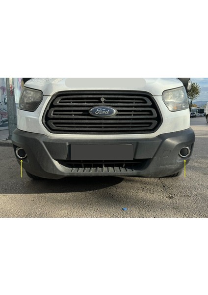 Fams Otomotiv Ford Transit Krom Sis Çerçevesi 2 Parça 2013-2019 Paslanmaz Çelik